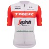 Fietskleding (Fietsshirt + Korte Koersbroek) 2023 Trek-Segafredo - Rood Wit